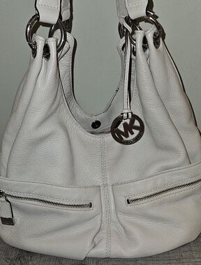 Michael Kors Layton Large Hobo Bag with MK Charm